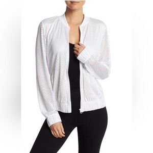 Zella mesh white jacket medium